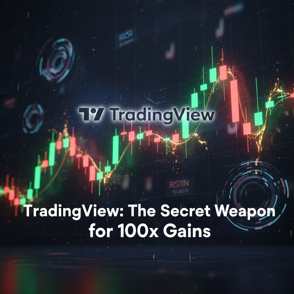 TradingView crypto trading indicators with clean chart setup