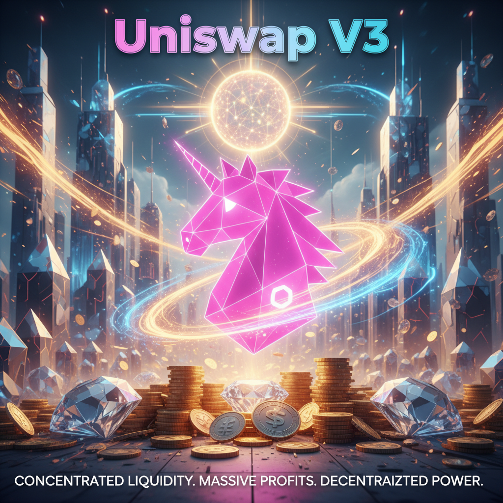 Uniswap V3 concentrated liquidity price ranges